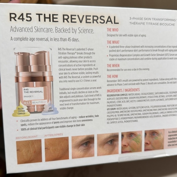 BEAUTY BIO R45 The Reversal 3 Phase Skin Transformation Treatment - Picture 12 of 14